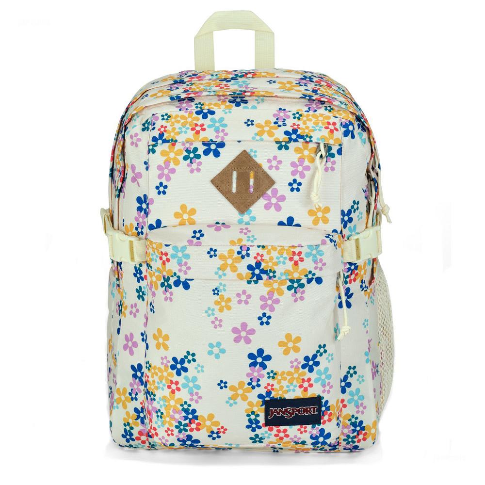 Sac à Dos Scolaire JanSport Main Campus Jaune | AOY-44950947